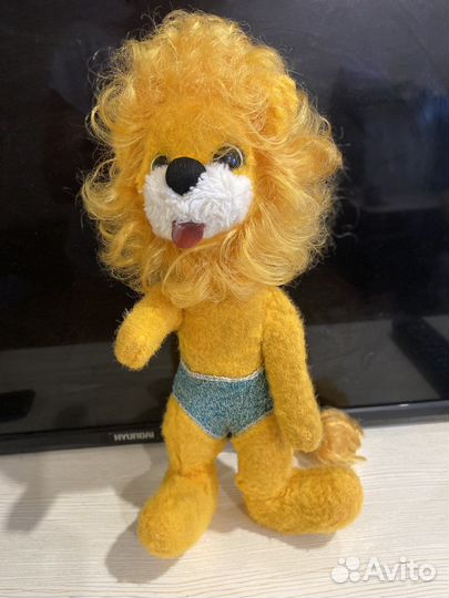 Мягкие игрушки СССР Лев