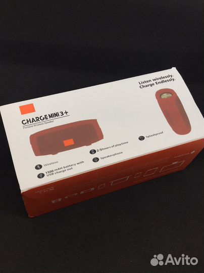 Колонка Charge 3 + mini, зеленый, новая