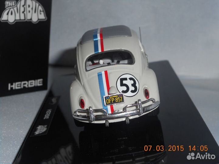 Volkswagen Betle Bug 1963 1/43