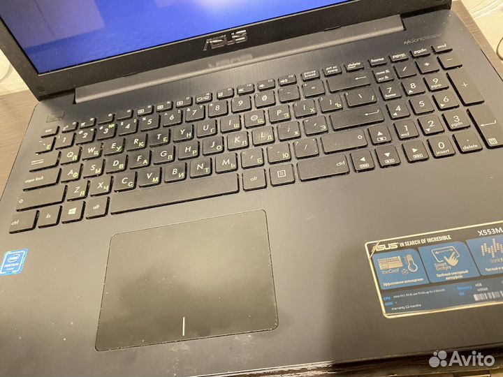 Ноутбук asus