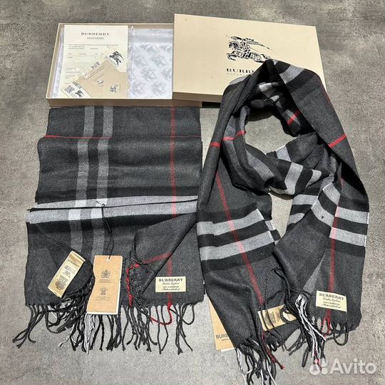 Шарф burberry кашемир