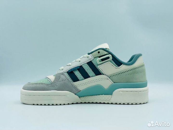 Кроссовки Adidas forum голубые разм 37