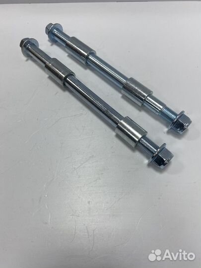 Ось колеса в сборе перед/зад D 15 мм на питбайк