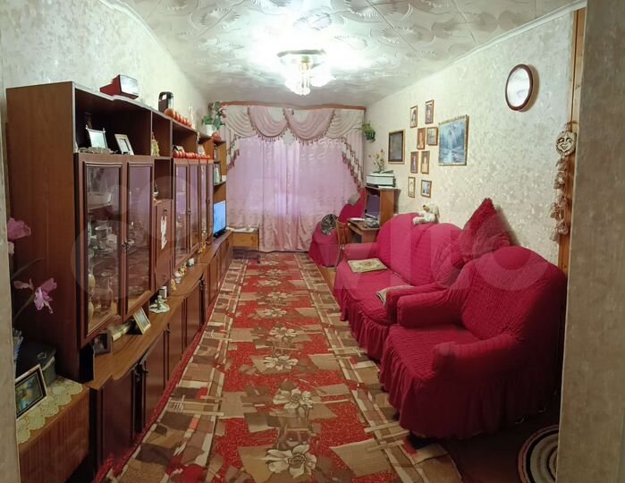 3-к. квартира, 57,4 м², 1/2 эт.