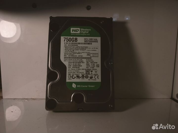Жесткий диск 750 гб