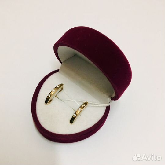 Золотые серьги (23761)