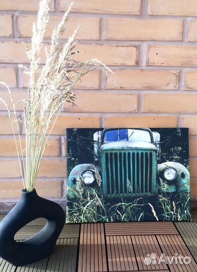 Фотокартина старый грузовик