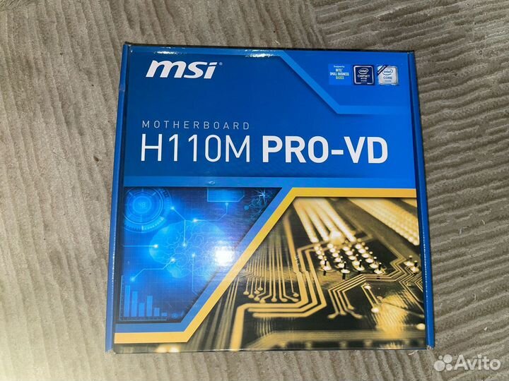 Материнская плата MSI H110M PRO-VD