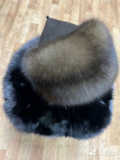 Женская соболиная шапка