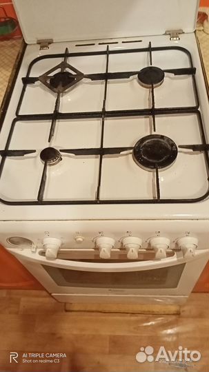 Газовая плита бу Hotpoint Ariston
