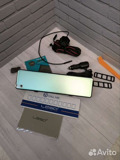 Видеорегистратор с камерой заднего вида X66 lesa