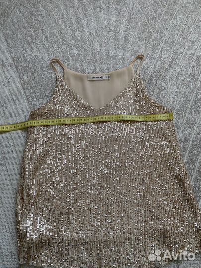 Топ с пайетками, S