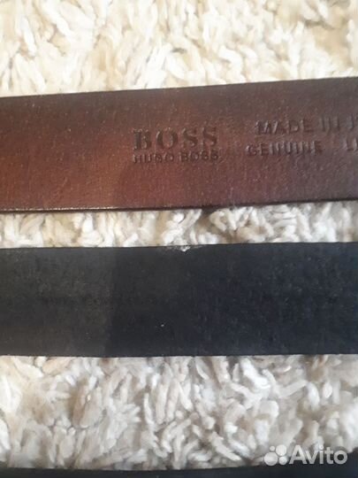 Ремень кожаный 95см