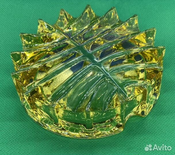 Пепельница цветное стекло СССР