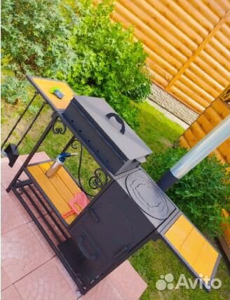 Мангал Печь под казан