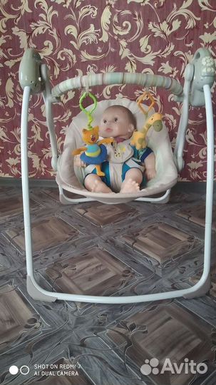 Детские электронные качели