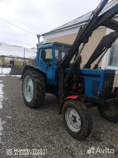 Трактор МТЗ (Беларус) 80.1 с КУН, 1991