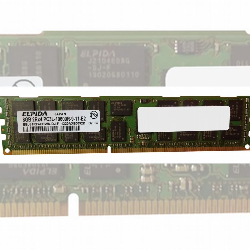 [EBJ81RF4EDWA-DJ-F] Оперативная Память Elpida 8gb Ebj81rf4edwa-Dj-F