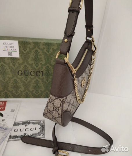 Сумка женская Gucci полумесяц новинка