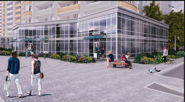 2-к. квартира, 66,2 м², 9/17 эт.