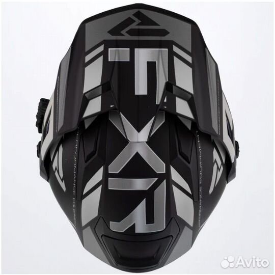 Шлем снегоходный FXR Maverick-X Black Titanium (эп