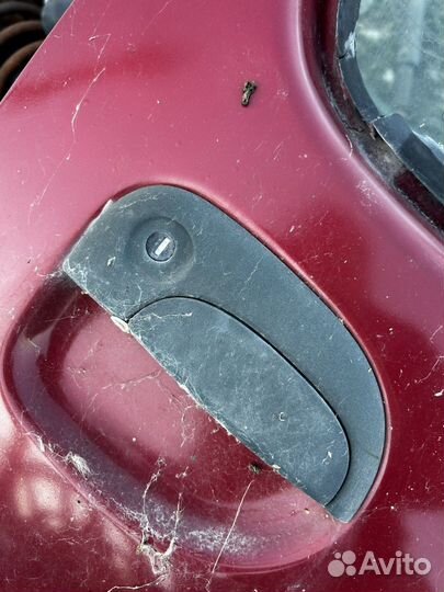 Ручка двери передняя правая renault kangoo