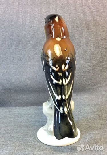 Фигурка Птица Hertwig зяблик фарфор Германия роспи