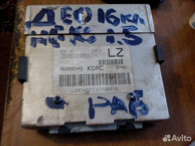 Блок управления двигателем эбу Дэу нексия daewoo