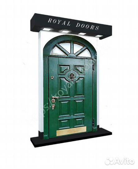 Металлическая уличная дверь с шумоизоляцией