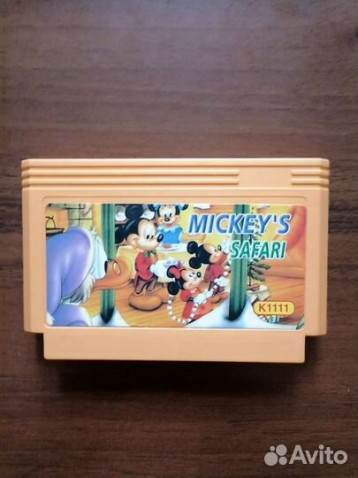 Картридж для Денди Mickey's Safari