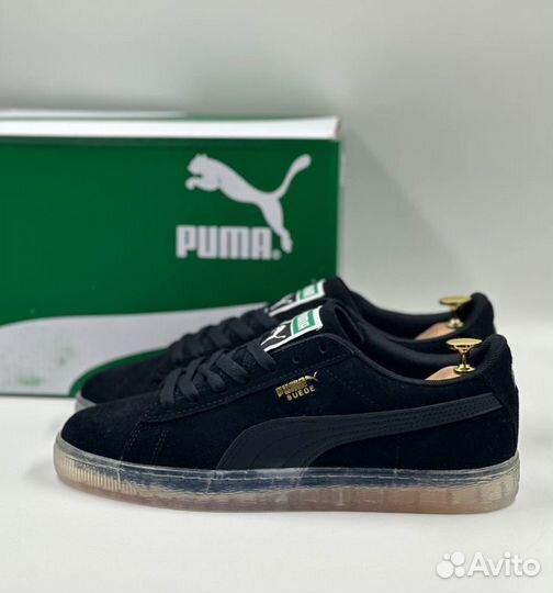 Мужские кроссовки Puma Suede Black