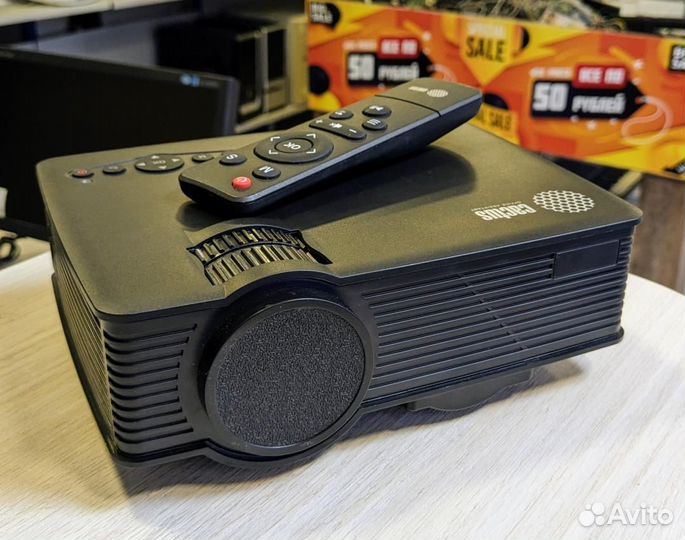 Проектор Cactus CS-PRE.09B.wvga, черный