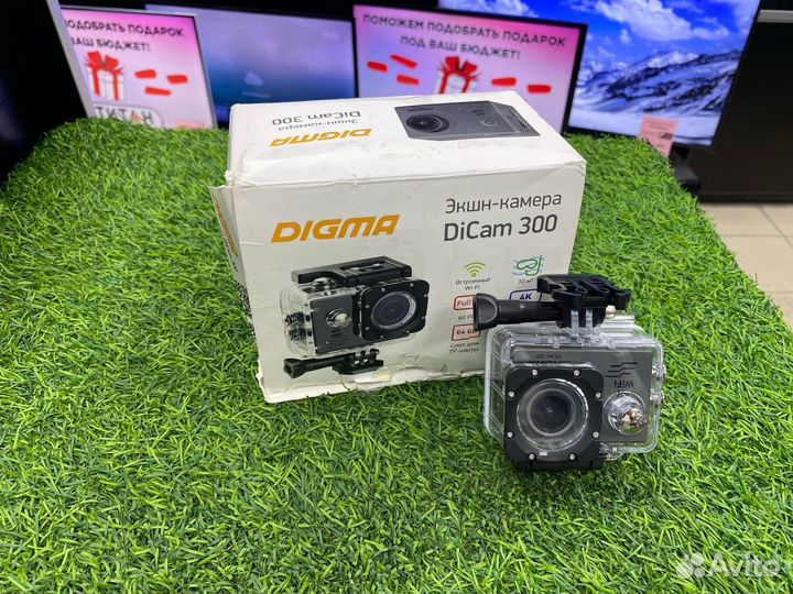 Экшн-камера Digma DiCam 300