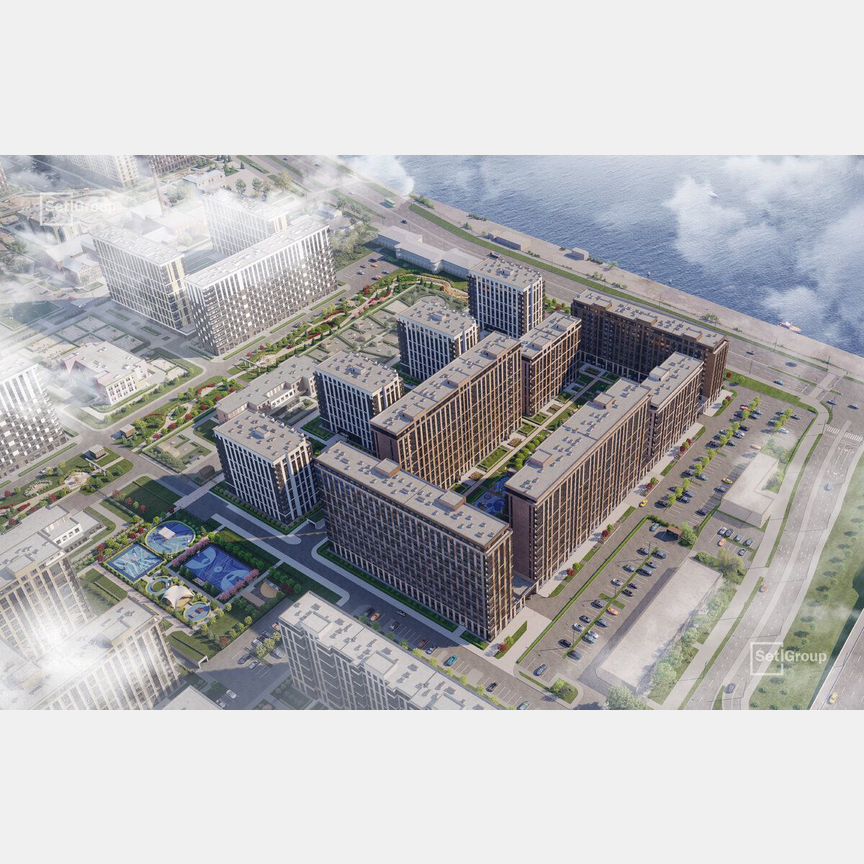 2-к. квартира, 59,3 м², 9/12 эт.