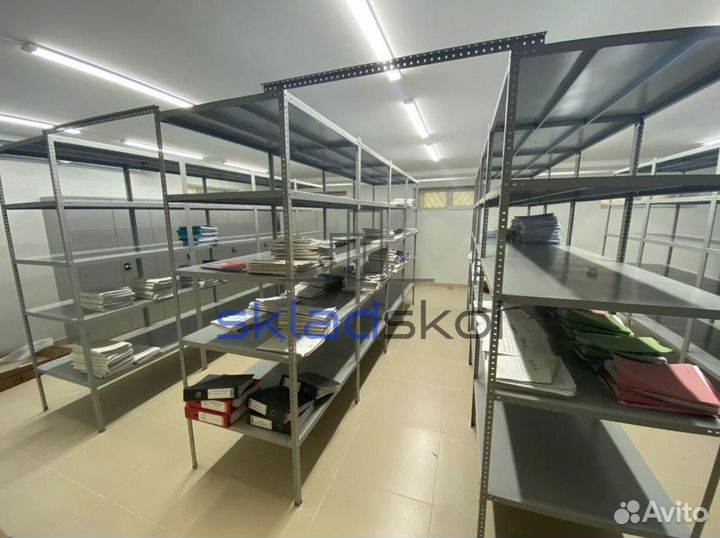 Стеллажи металлические от производителя новые