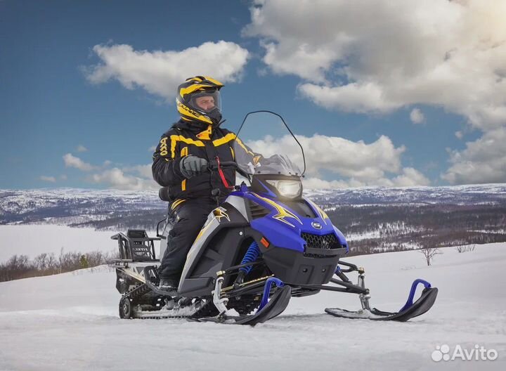 Снегоход stels капитан S150L