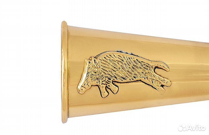 Горн охотничий (латунь) 13 см, круглый (13rnd)