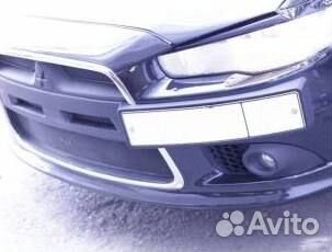 Подиум номера Lancer 10 рестайл с заходом на хром