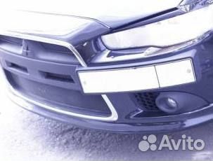 Подиум номера Lancer 10 рестайл с заходом на хром