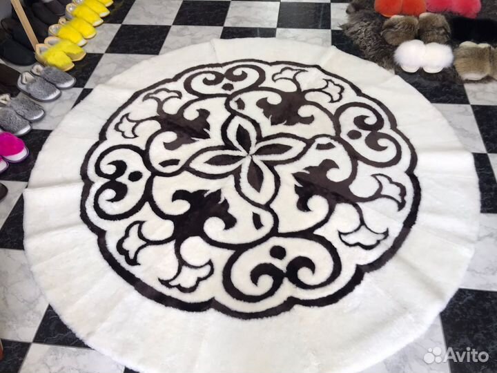 Ковры из натурального меха