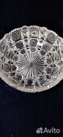 Салатники (вазы для фруктов) хрусталь, винтаж