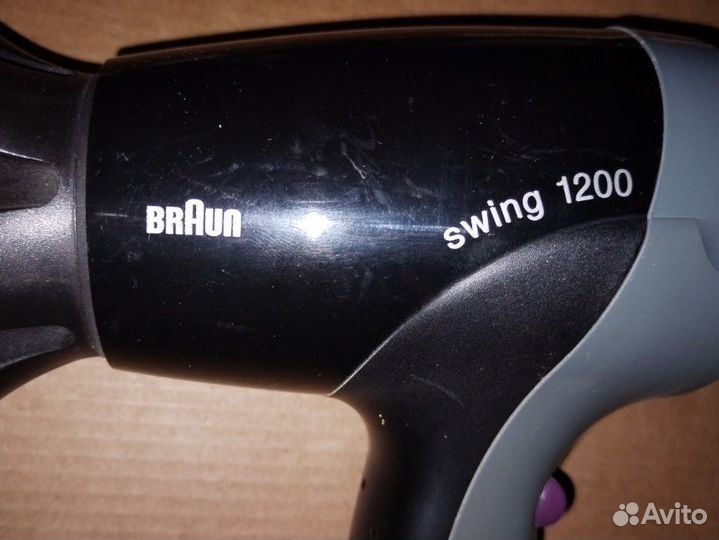 Фен для волос Braun swing 1200