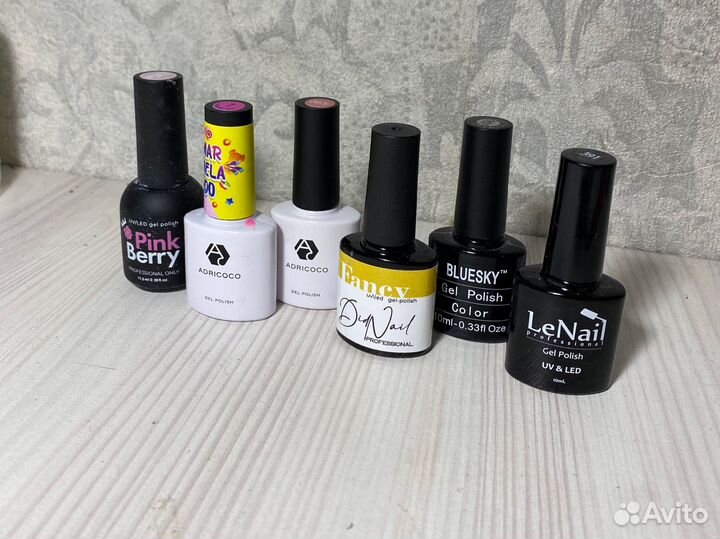 Гель лаки для маникюра