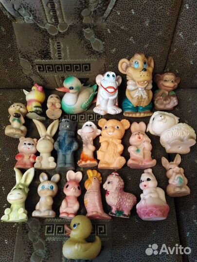 Резиновые игрушки СССР