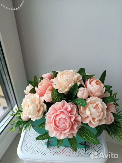 Букет из мыла