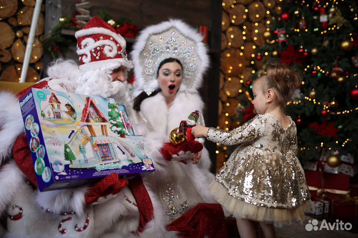 Дед Мороз и Снегурочка