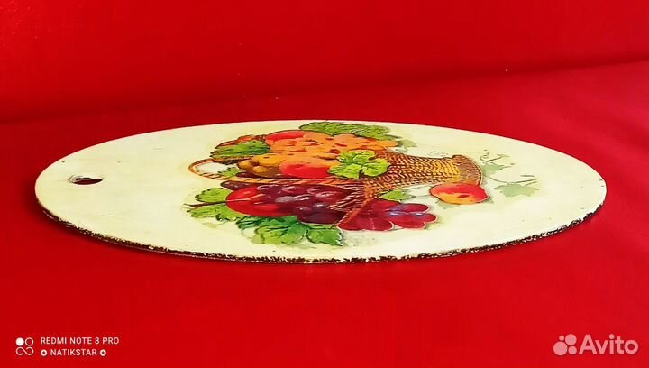 Доска декоративная с рисунком