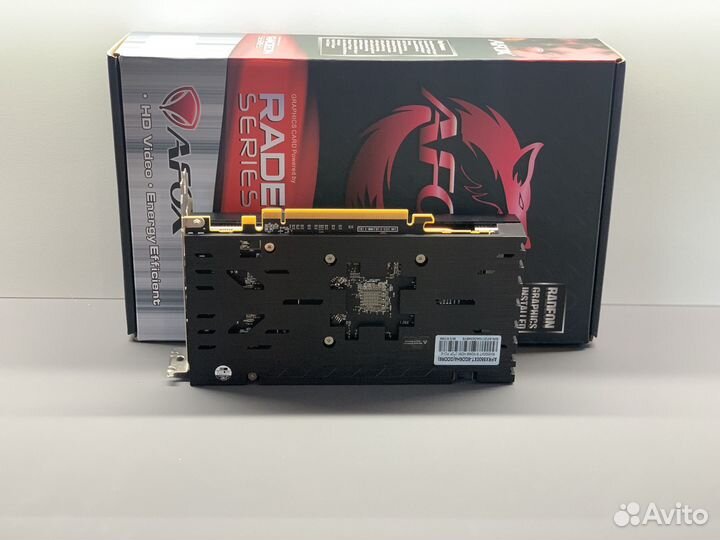 Видеокарта AMD Radeon afox RX 5500 xt 8gb OC