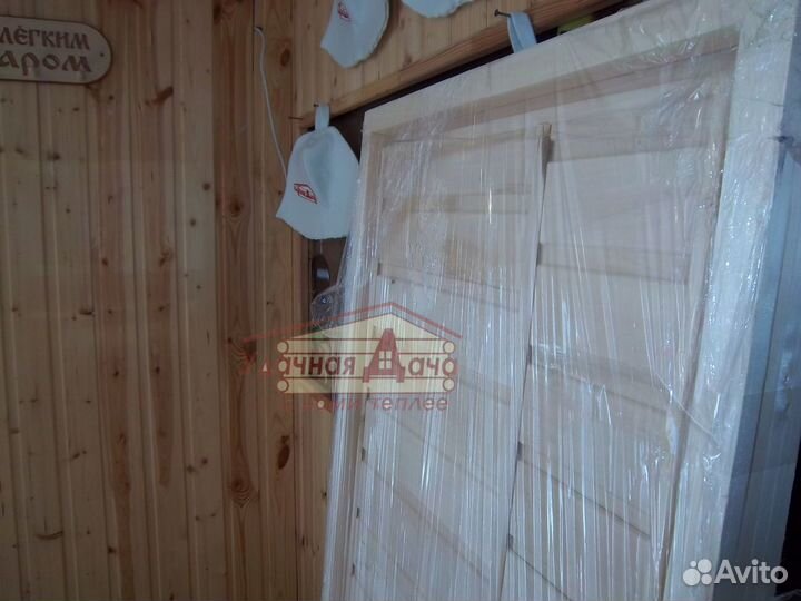 Дверь в баню из липы Эконом 1800х700