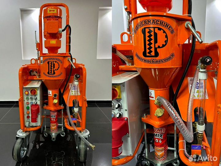 Штукатурная станция PowerMix Euro 380V